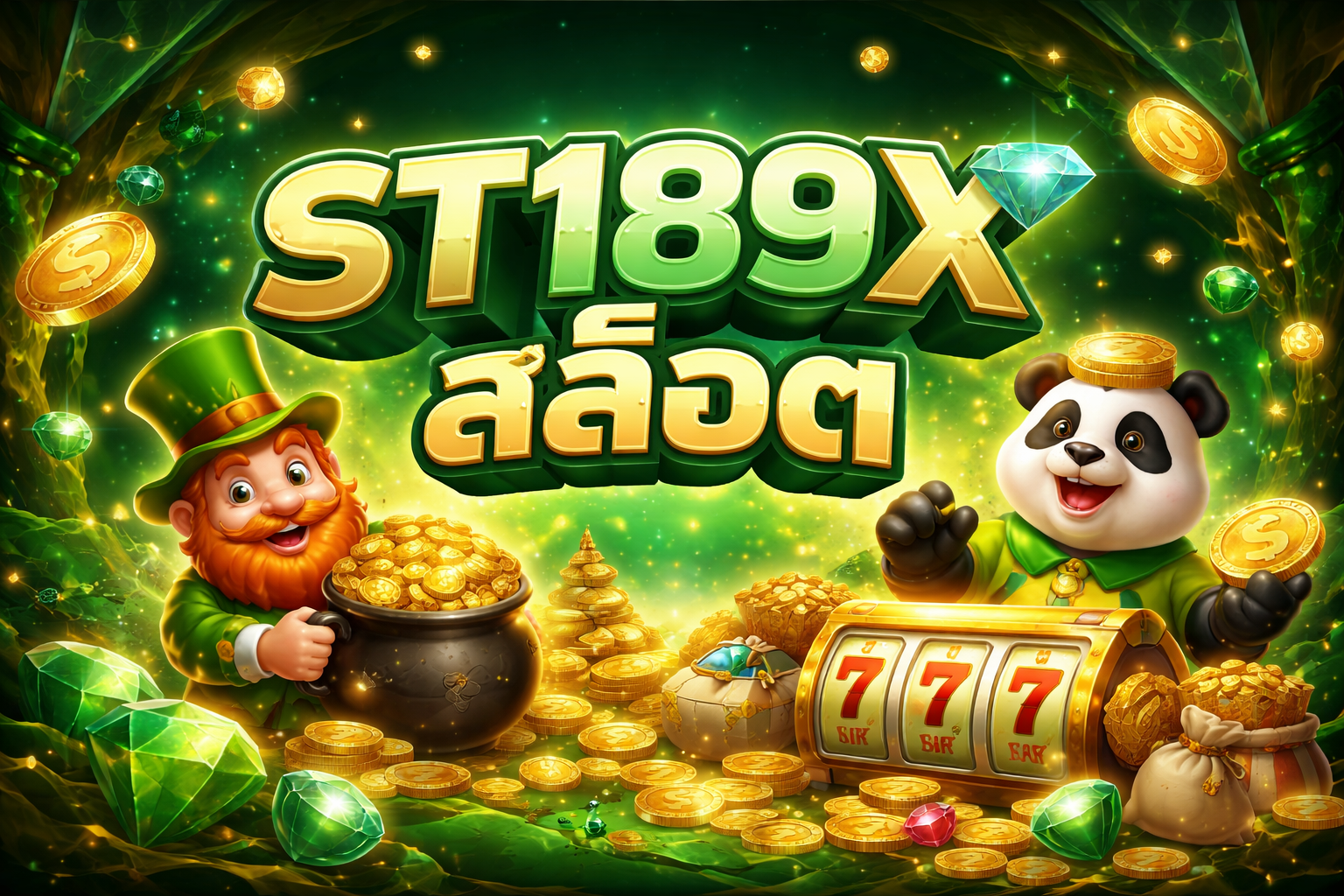 ST189X สล็อต เว็บตรงสายปั่นตัวจริง แตกไว โบนัสแรง เล่นมันส์ทุกค่าย 2026